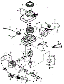 Engine parts for Craftsman Lawn & Garden Engine 200681001 from AppliancePartsPros.com