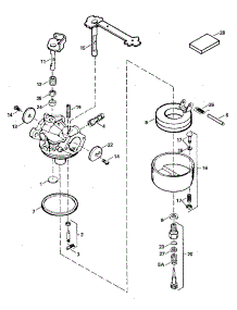 Replacement Parts parts for Craftsman Lawn & Garden Engine 200701001 from AppliancePartsPros.com