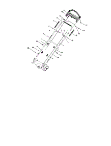 Handle Assembly parts for Toro Gas Walk-Behind Mower 20073 from AppliancePartsPros.com
