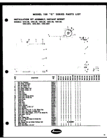 (107C-2R) (109C-2R) (100C-2R) (100C-3R) (100C-8R) (100C-2Rh) (100C-3Rh) (100C-8Rh) parts for Amana Room Air Conditioner 200C-8R from AppliancePartsPros.com
