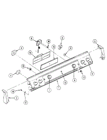 Control Panel parts for Kenmore Electric Range 202.13(1988) (20213(1988), 202 13(1988)) from AppliancePartsPros.com