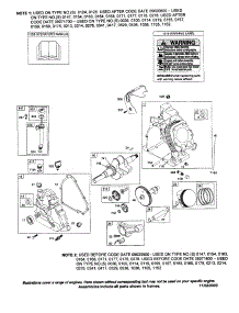 Cylinder / Crankshaft / Crankcase parts for Briggs & Stratton Lawn & Garden Engine 204300 (0036-1162) from AppliancePartsPros.com
