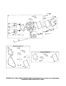 Head-Cylinder parts for Briggs & Stratton Lawn & Garden Engine 204312-0529 from AppliancePartsPros.com