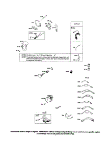 Alternator / Magneto Armature parts for Briggs & Stratton Lawn & Garden Engine 204312-0529 from AppliancePartsPros.com