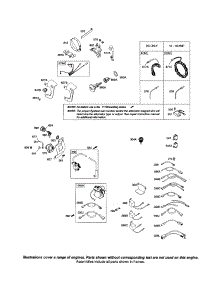 Stop Wires parts for Briggs & Stratton Lawn & Garden Engine 205400 (0035-0301) from AppliancePartsPros.com
