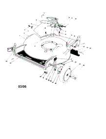 Housing Assembly parts for Toro Gas Walk-Behind Mower 20588 (6000 & UP) from AppliancePartsPros.com