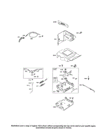 Control Cover parts for Briggs & Stratton Lawn & Garden Engine 20M100 (0133-1416) from AppliancePartsPros.com