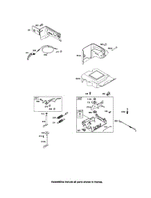 Control Bracket & Cover parts for Briggs & Stratton Lawn & Garden Engine 20M200 (0007-0919) from AppliancePartsPros.com