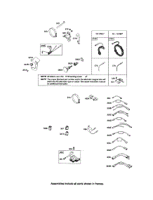 Alternator / Wires parts for Briggs & Stratton Lawn & Garden Engine 210300 (0035-1142) from AppliancePartsPros.com