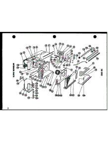 Interior Parts (210W-3J / P54655-26R) (210W-3Jh / P54655-27R) (212-2J / P54655-15R) (212-3J / P54655-16R) (212D-3J / P54655-10R) (212D-3Jh / P54655-30R) (213-5J / P54655-21R) (213-5Jh / P54655-22R) (215-3J / P54655-17R) (215-3Jh / P54655-18R) (215D-3J / P54655-11R) (215D-3Jh / P parts for Amana Room Air Conditioner 210W-3J/P54655-26R from AppliancePartsPros.com