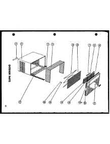 (329-3B) parts for Amana Room Air Conditioner 210W-3SPFH from AppliancePartsPros.com
