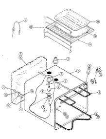 Oven Liner parts for Kenmore Electric Wall Oven 212.41(1988) (21241(1988), 212 41(1988)) from AppliancePartsPros.com