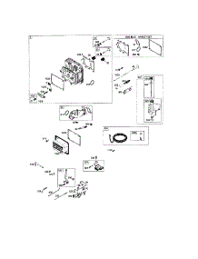 Cylinder-Head / Cover-Rocker Arm parts for Briggs & Stratton Lawn & Garden Engine 212907-0272 from AppliancePartsPros.com