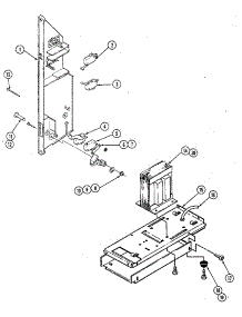 Internal Controls - Upper Oven parts for Kenmore Electric Wall Oven 213.35(1988) (21335(1988), 213 35(1988)) from AppliancePartsPros.com