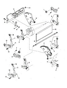 Rear Wheel Brackets / Latches parts for Snapper Gas Walk-Behind Mower 21500T2 from AppliancePartsPros.com