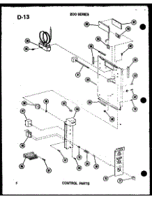 Control Parts parts for Amana Room Air Conditioner 218-3EW/P55417-42R from AppliancePartsPros.com