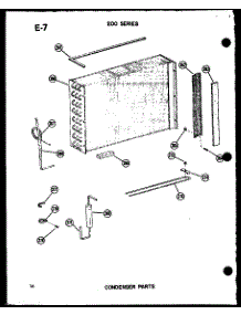 Condenser Parts parts for Amana Room Air Conditioner 218-3EW/P55417-42R from AppliancePartsPros.com
