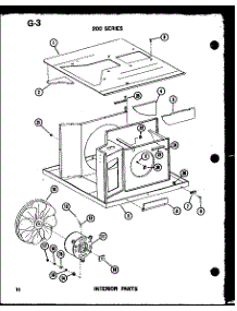 Interior Parts parts for Amana Room Air Conditioner 218-3EWS/P55417-80R from AppliancePartsPros.com