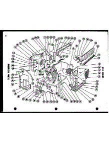 Interior Parts (329-3B / P58055-14R) parts for Amana Room Air Conditioner 218-3SPGH/P54299-73R from AppliancePartsPros.com