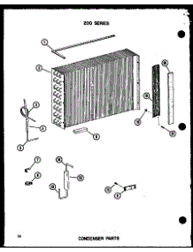 Condenser Parts parts for Amana Room Air Conditioner 218D-3EWS/P55417-77R from AppliancePartsPros.com