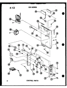 Control Parts (218-3Jm / P55417-23R) (218-3Mw / P55417-29R) (218-3N / P55417-24R) (218-3W / P55417-30R) (218D-3Jm / P55417-21R) (218D-3Mw / P55417-31R) (218D-3Jh / P55417-22R) (218D-3Hw / P55417-32R) parts for Amana Room Air Conditioner 218D-3HW/P55417-32R from AppliancePartsPros.com