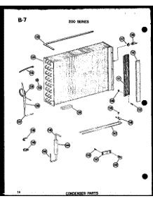 Condenser Parts parts for Amana Room Air Conditioner 218D-3HWS/P55417-51R from AppliancePartsPros.com