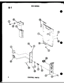 Ontrol Parts (220-3Spk / P55417-78R) parts for Amana Room Air Conditioner 218D-3WS/P55417-79R from AppliancePartsPros.com