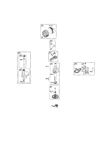 Crankshaft / Dipstick parts for Briggs & Stratton Lawn & Garden Engine 219800 (0113-0421) from AppliancePartsPros.com