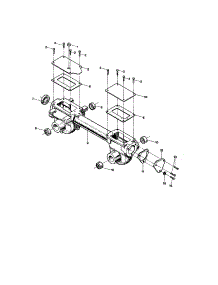 Transmission Housing parts for Troy-Bilt Rear-Tine Tiller 21A-630B063 from AppliancePartsPros.com