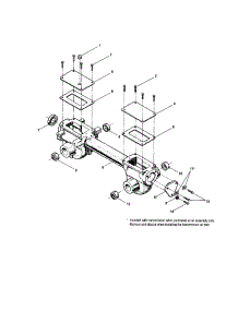 Transmission Housing Assembly parts for Troy-Bilt Rear-Tine Tiller 21A-644H766 from AppliancePartsPros.com