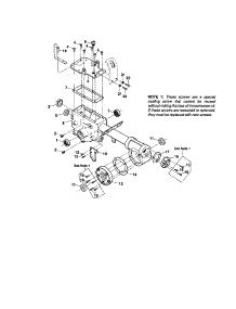 Transmission Case / Cover parts for Troy-Bilt Rear-Tine Tiller 21A-675B766 from AppliancePartsPros.com
