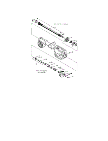 Main Drive Shaft Assembly parts for Troy-Bilt Rear-Tine Tiller 21A-675B766 from AppliancePartsPros.com