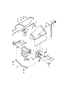 Tine Hood / Bar Assembly parts for Troy-Bilt Rear-Tine Tiller 21A-675B766 from AppliancePartsPros.com
