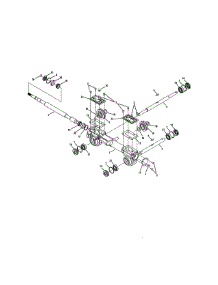 Transmission Assembly parts for Mtd Rear-Tine Tiller 21AA40M1031 from AppliancePartsPros.com