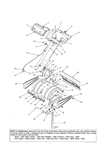 Tine Shield / Handle parts for Mtd Rear-Tine Tiller 21AA414A729 from AppliancePartsPros.com