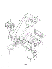 Engine / Handle / Tine Shield parts for Mtd Rear-Tine Tiller 21AB40M7799 from AppliancePartsPros.com