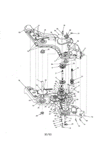 Gears parts for Ryobi Rear-Tine Tiller 21AB454B734 from AppliancePartsPros.com