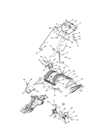 Tines & Shield / Handle parts for Ryobi Rear-Tine Tiller 21AB454B734 from AppliancePartsPros.com