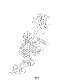 Handle / Shield parts for Mtd Rear-Tine Tiller 21AB45M8799 from AppliancePartsPros.com