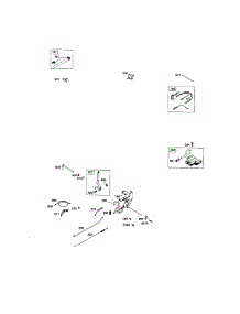 Magneto Armature / Control Bracket parts for Briggs & Stratton Lawn & Garden Engine 21B800 (0236-0448) from AppliancePartsPros.com