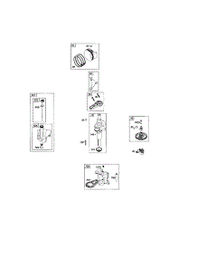 Crankshaft / Dipstick parts for Briggs & Stratton Lawn & Garden Engine 21B900 (0015-0195) from AppliancePartsPros.com