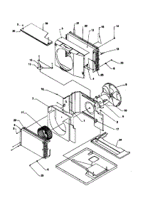 Chassis Assy parts for Amana Room Air Conditioner 21C3MY-P1178013R from AppliancePartsPros.com