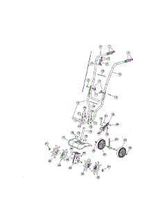 Tines / Shield / Handles parts for Mtd Farming 21CK144G799 from AppliancePartsPros.com