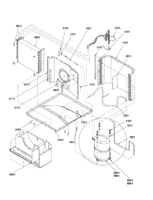 Chassis Assembly 2 parts for Amana Room Air Conditioner 21M23PA-P1214811R from AppliancePartsPros.com