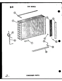 Condenser Parts (220-3Spk / P55417-78R) parts for Amana Room Air Conditioner 220-3SPK/P55417-78R from AppliancePartsPros.com