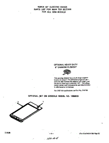 Optional Equipment parts for Roper Electric Range 2204*2A from AppliancePartsPros.com