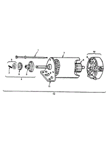 Starter - Motor parts for Briggs & Stratton Lawn & Garden Engine 220707-0148-01 from AppliancePartsPros.com