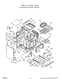 Body parts for Roper Electric Range 2236*10 from AppliancePartsPros.com