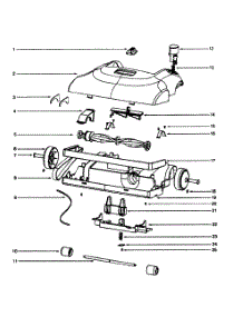 Base Assy parts for Eureka Upright Vacuum 2275AZ from AppliancePartsPros.com