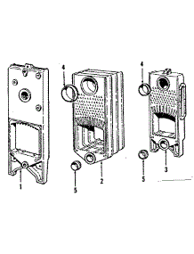 Gas Fired Boiler Sections parts for Kenmore Boiler 229101 from AppliancePartsPros.com